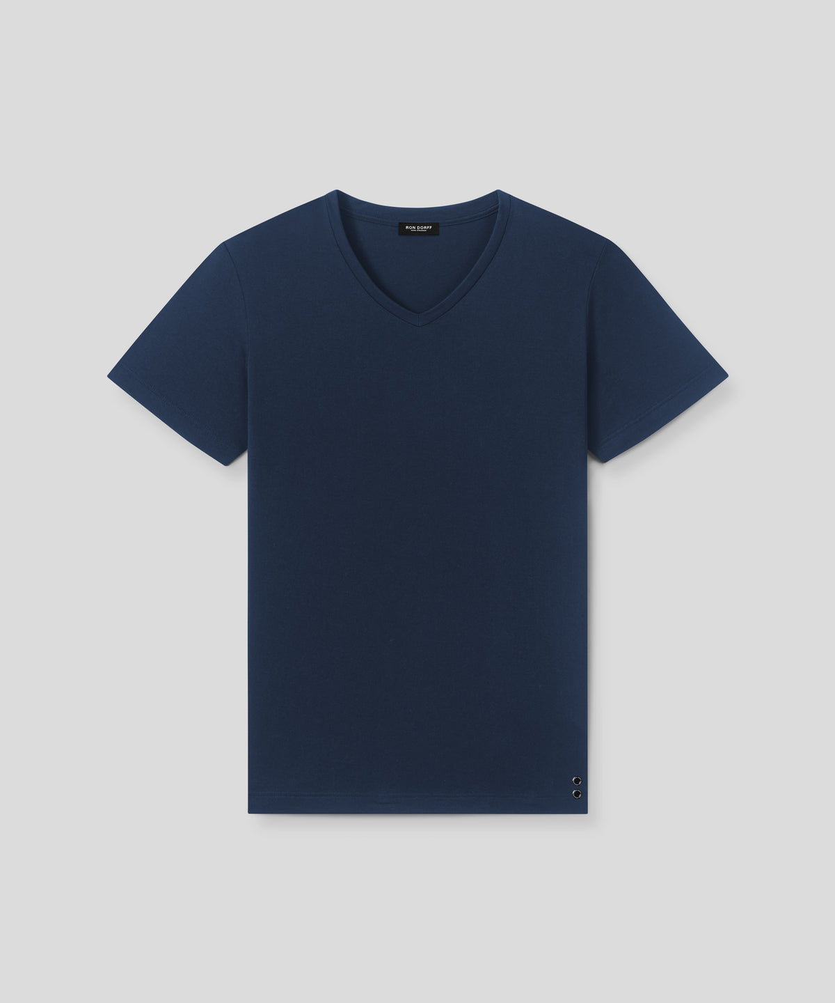 V Neck T-Shirt Eyelet Edition: Navy
