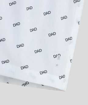 Caleçon en coton à imprimés DAD: Blanc