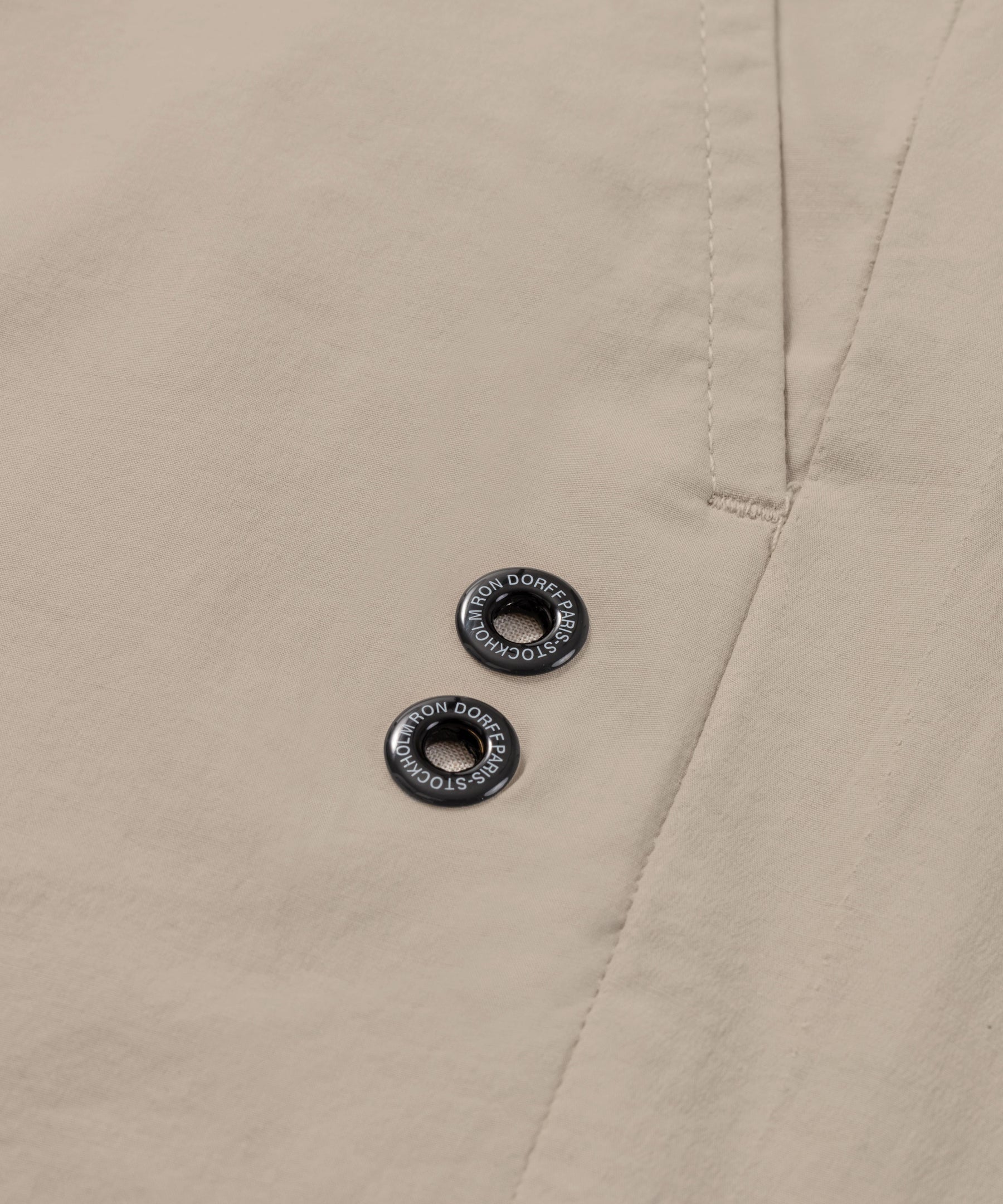 Pantalon léger en coton élasthanne: Gris beige