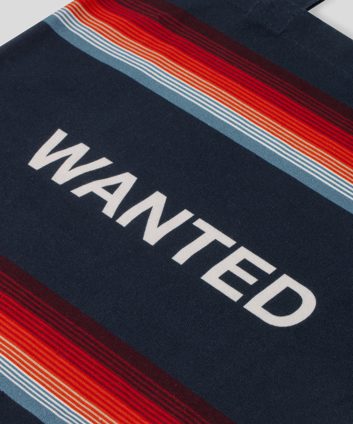 Tote Bag "WANTED": Navy