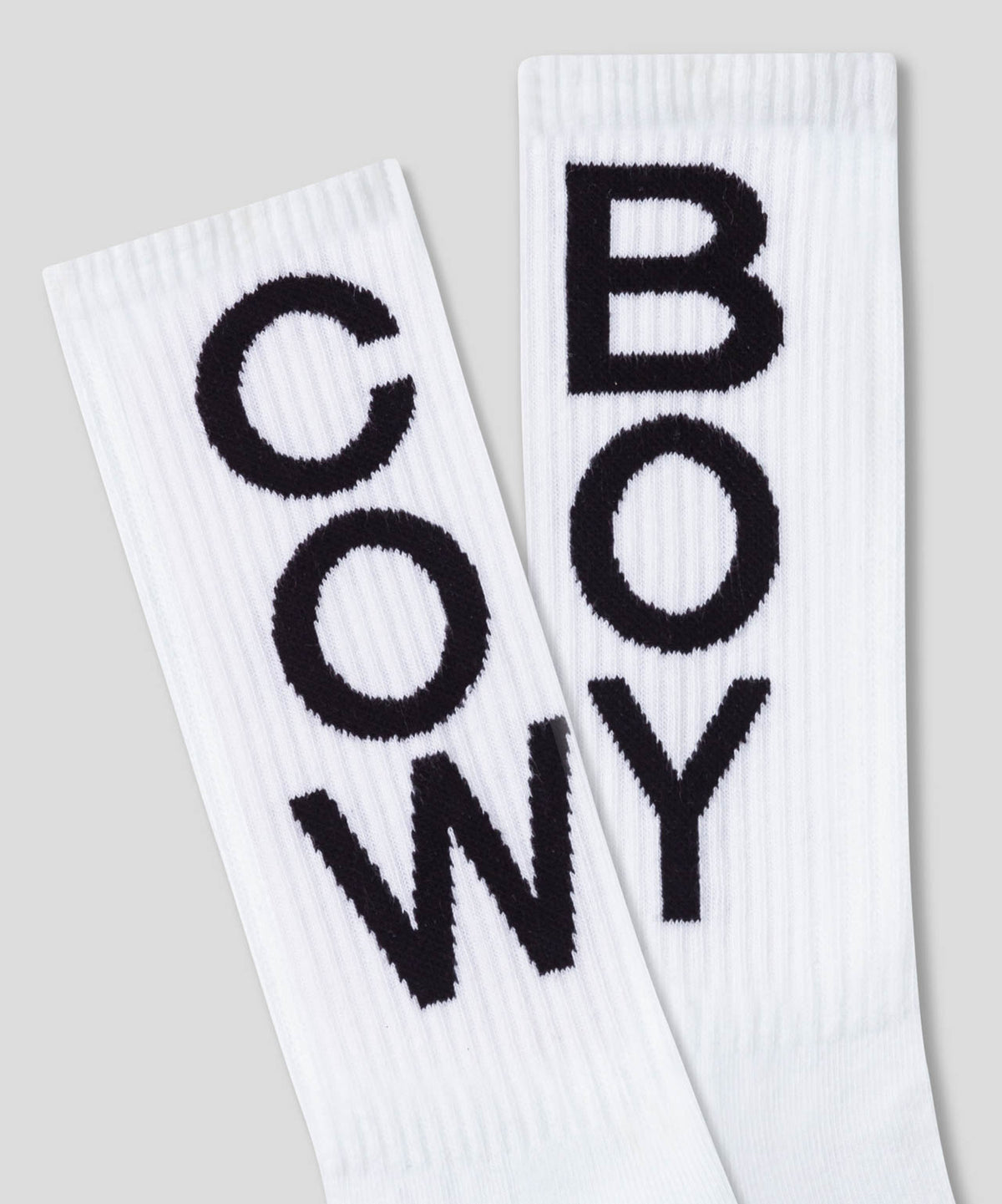 Chaussettes de sport "COW BOY": Blanc