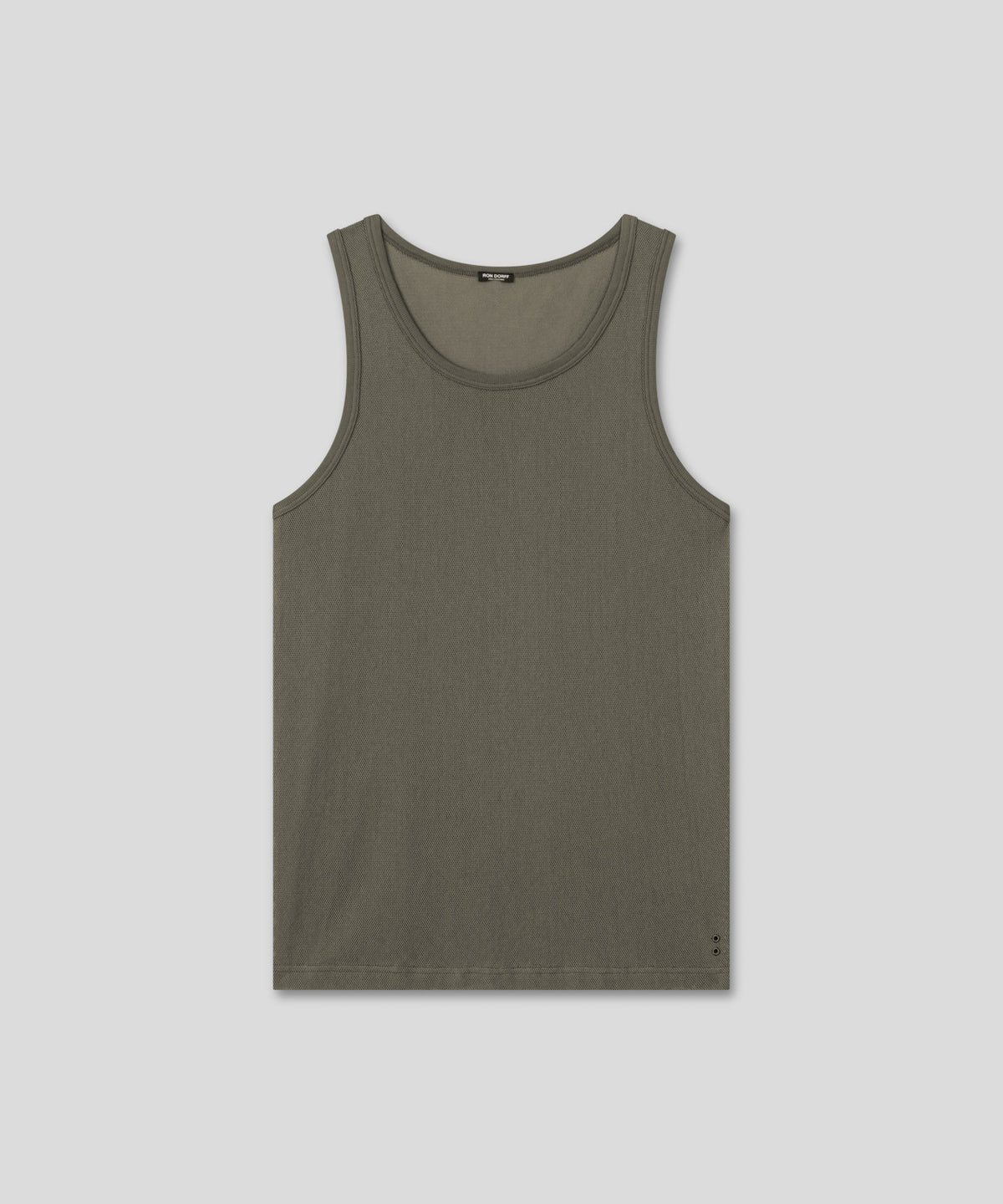 Mesh Tank Top: Military Green