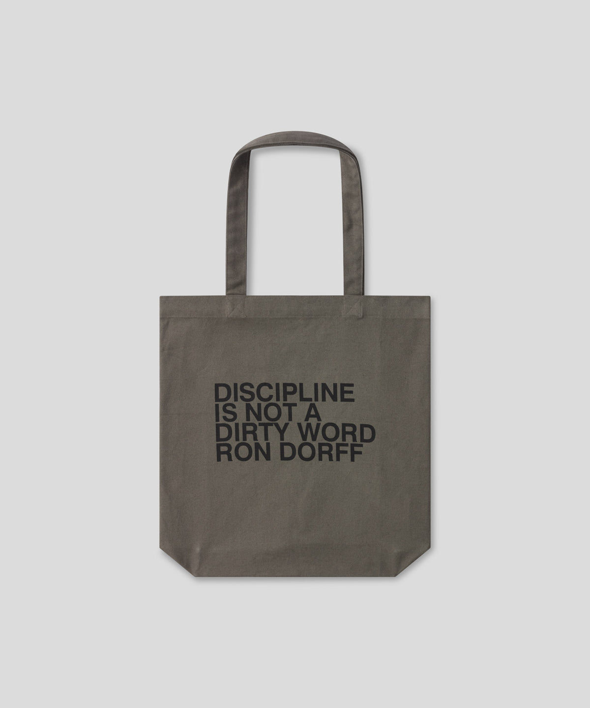 Tote Bag DISCIPLINE: Dark Khaki