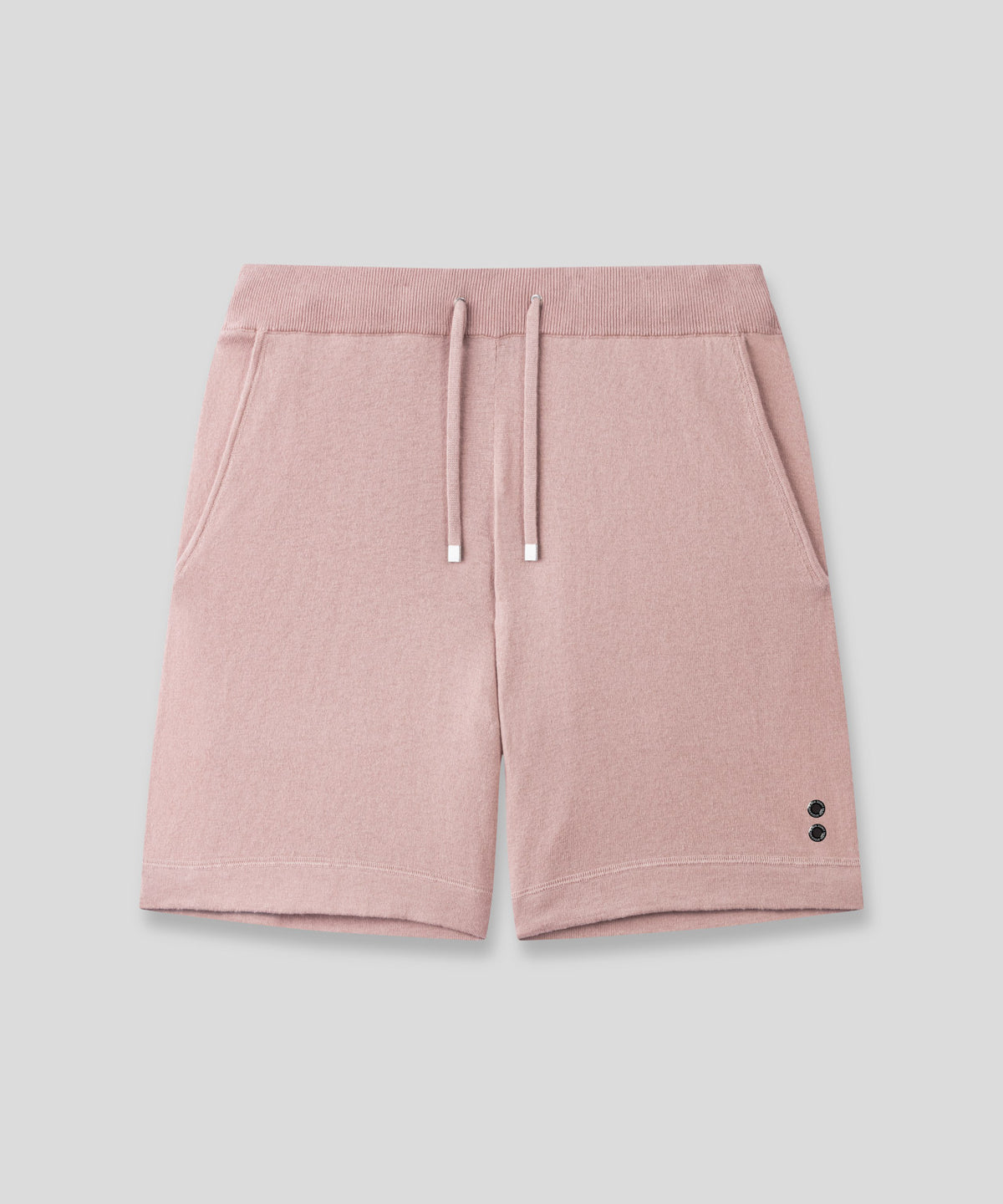 Light Cotton-Silk Shorts: Woodrose