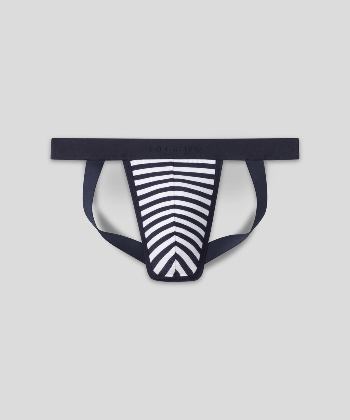 RON DORFF Jockstrap: Navy / White