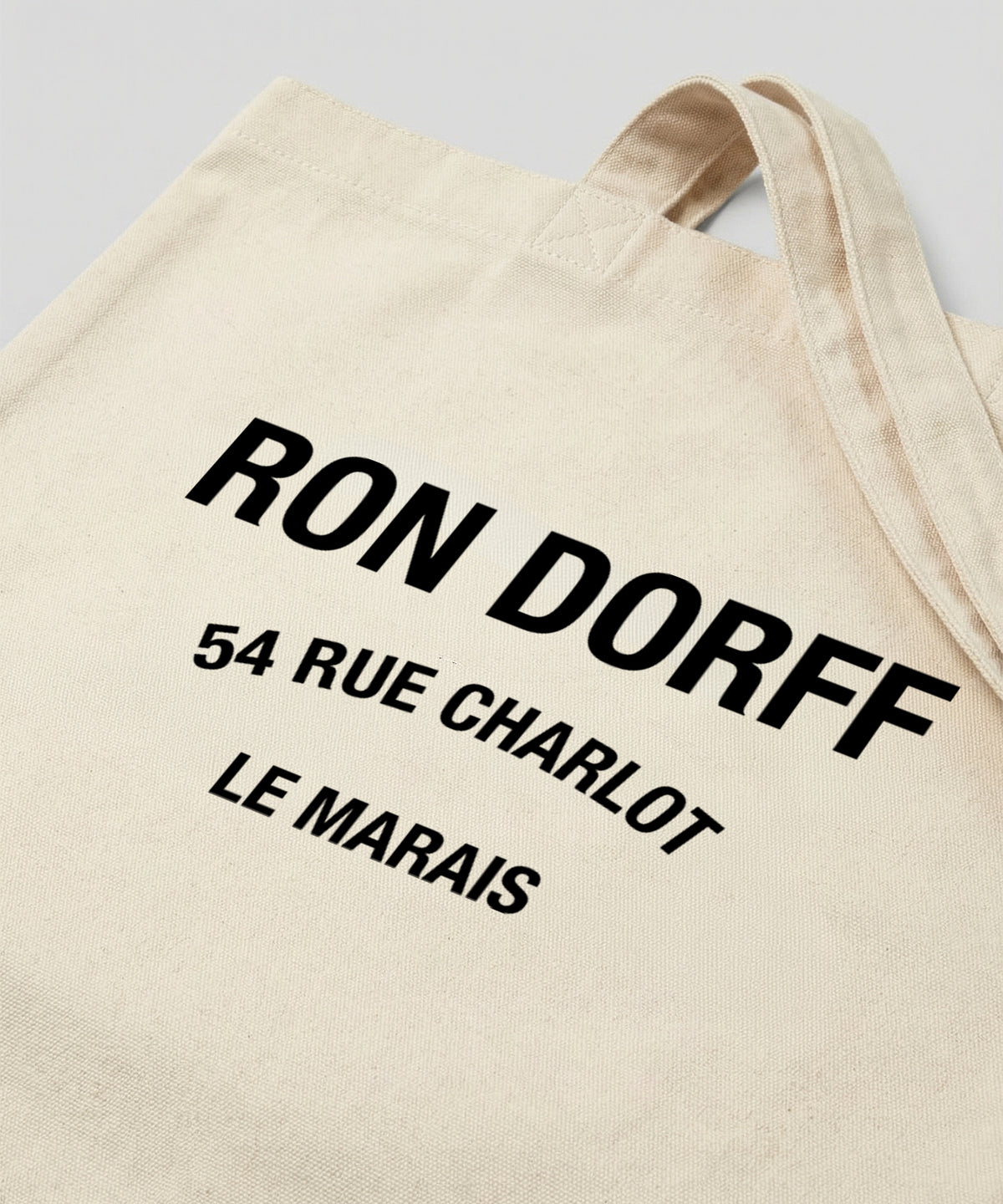 Tote Bag "CHARLOT": Retro White