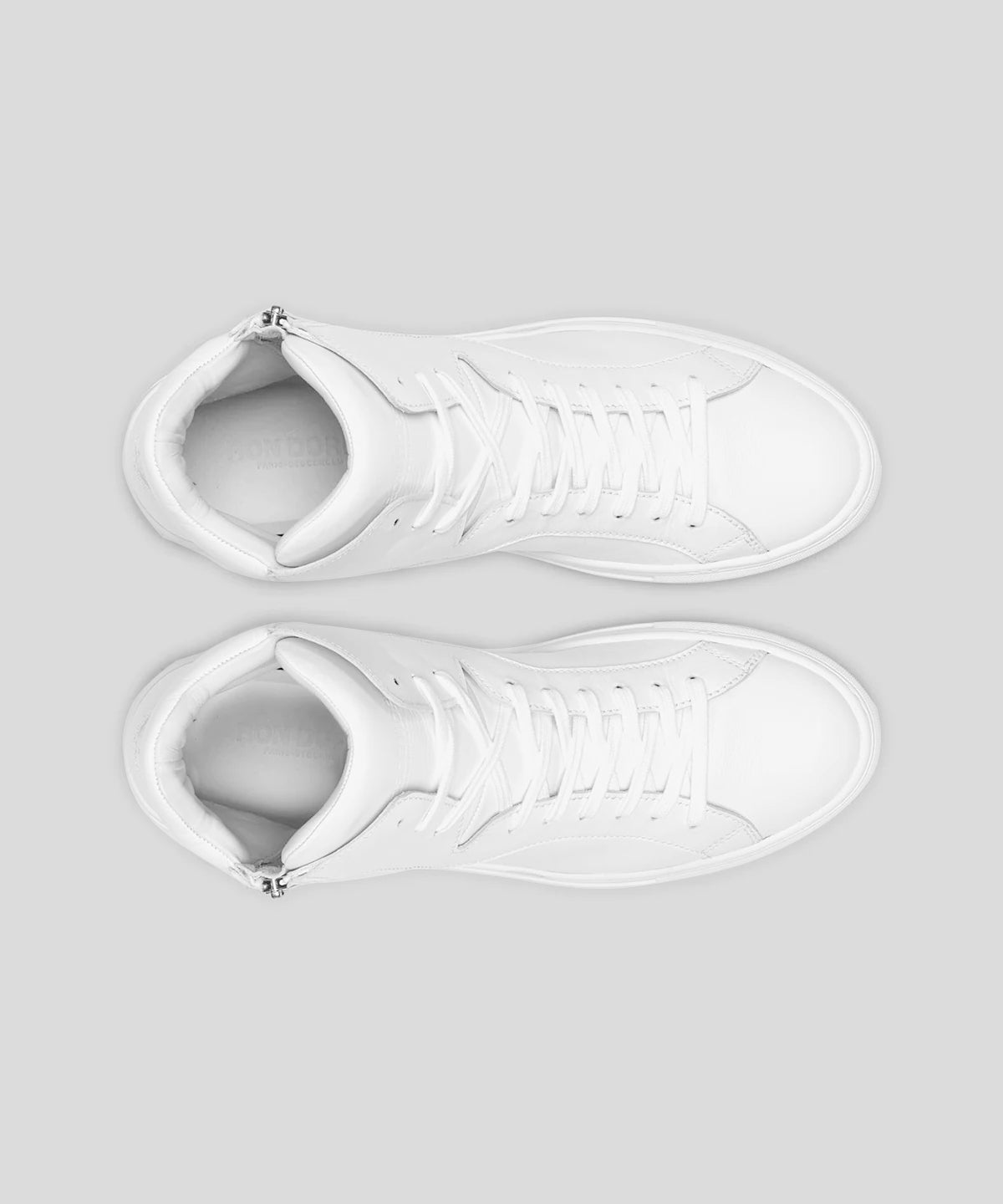 Chaussures de sport montantes unis: Blanc