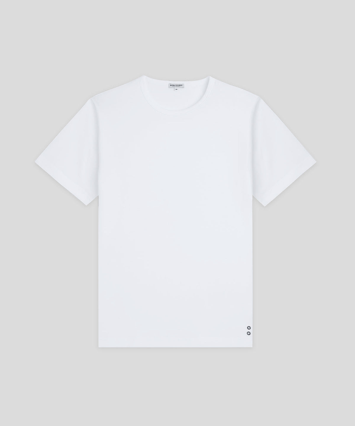 Crew Neck T-Shirt Eyelet Edition: White