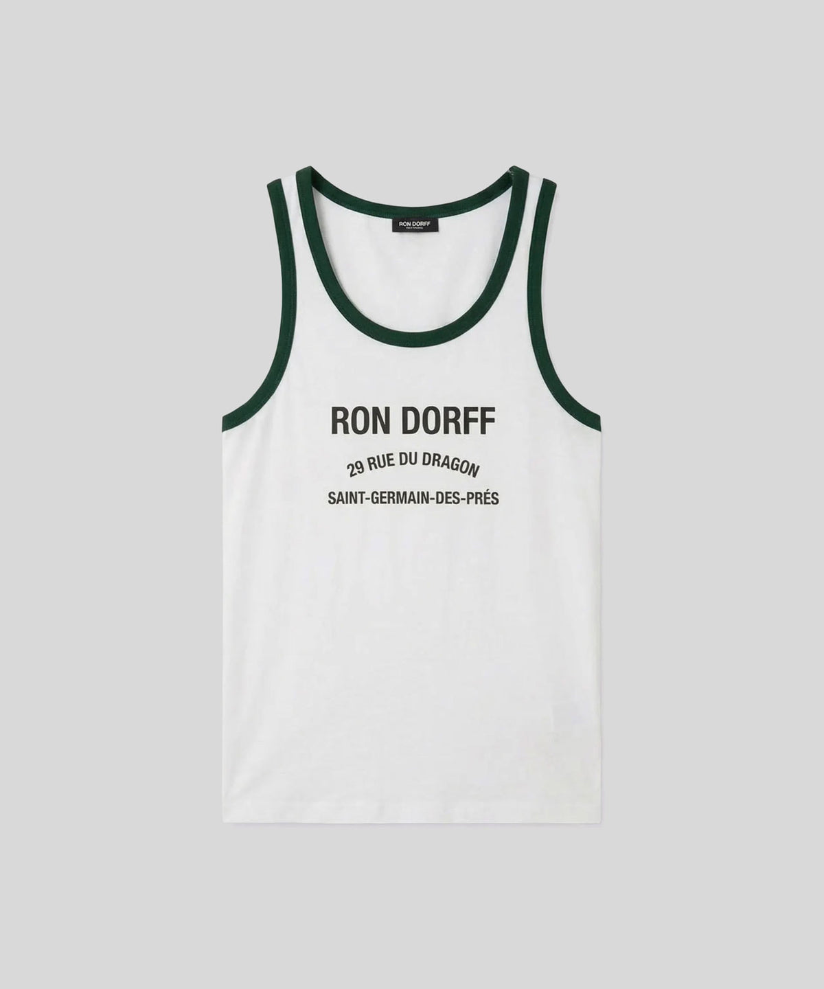 RD Sports Tank Top "DRAGON": Court Green