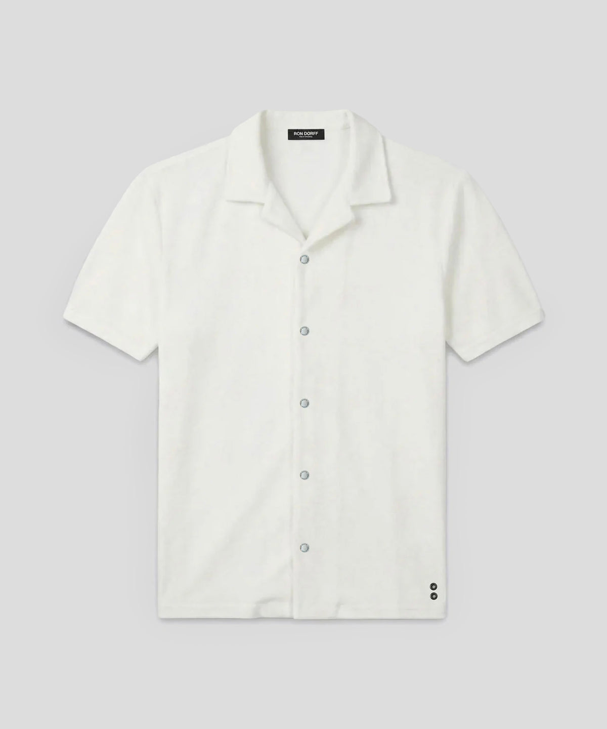 Cotton Terry Shirt: Off White