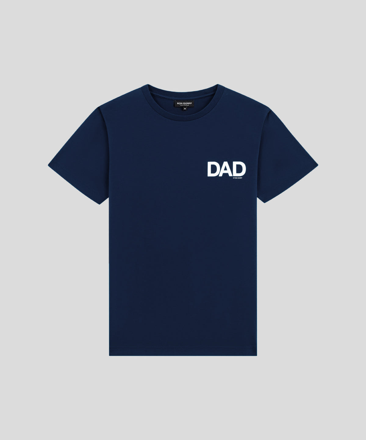 Organic Cotton T-Shirt "DAD": Navy