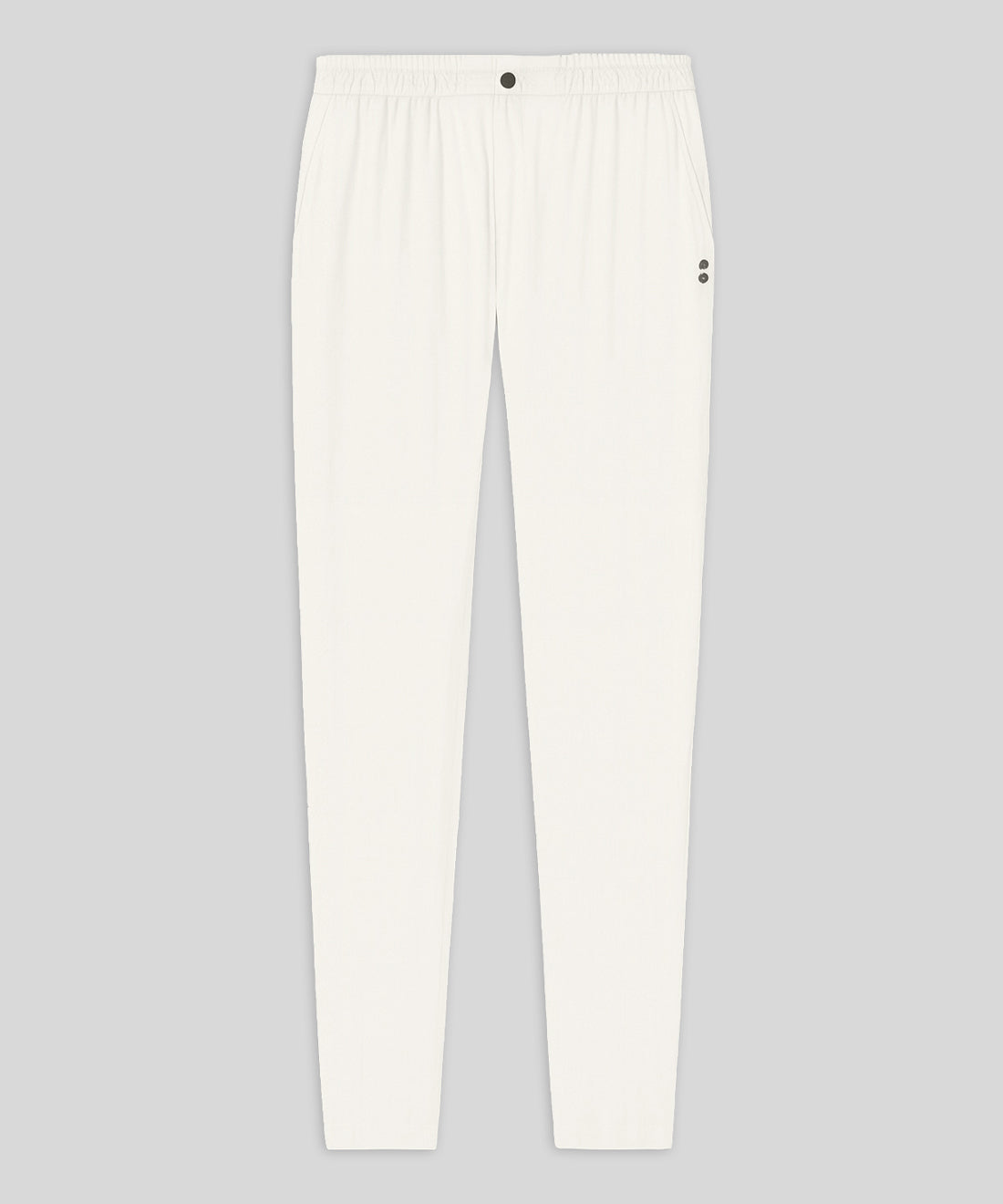 Baumwollleinenhose: Off-Weiß