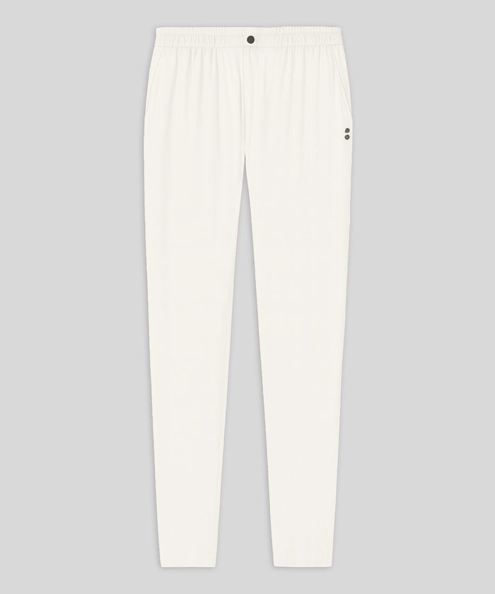 Cotton Linen Pants: Off White