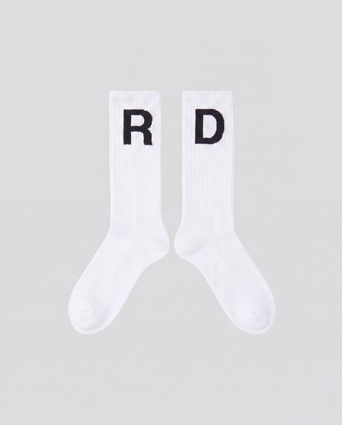 Chaussettes de sport "RD": Blanc