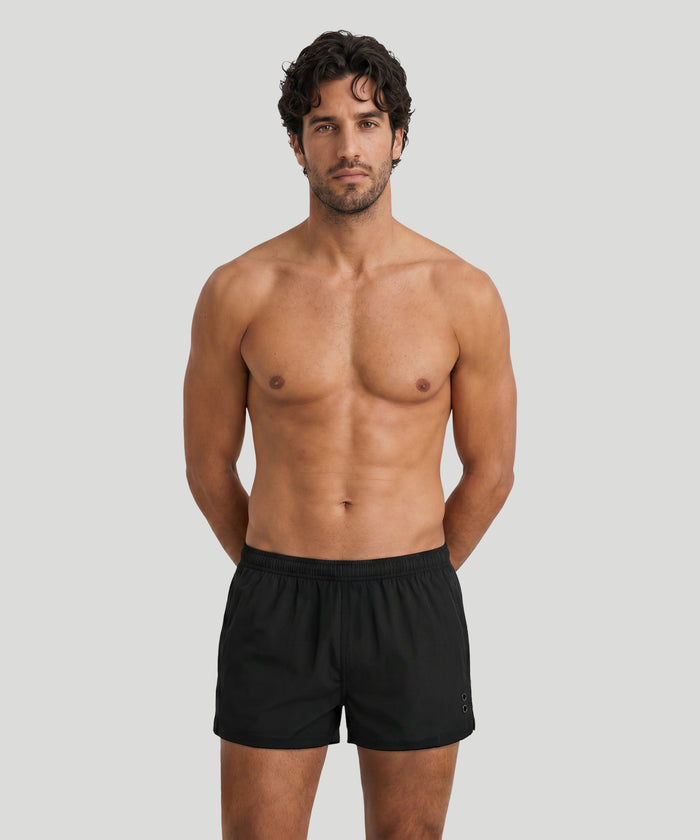 Short de bain: Noir