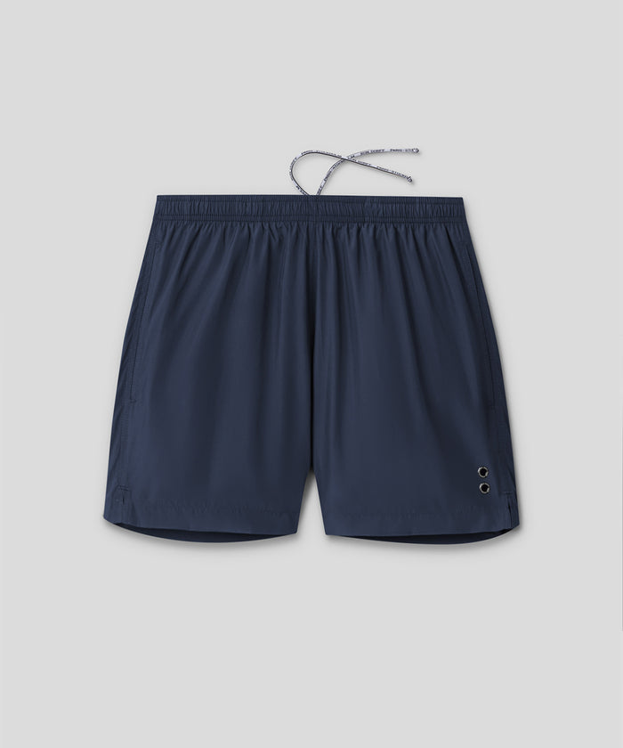 Extended Swim Shorts: Navy