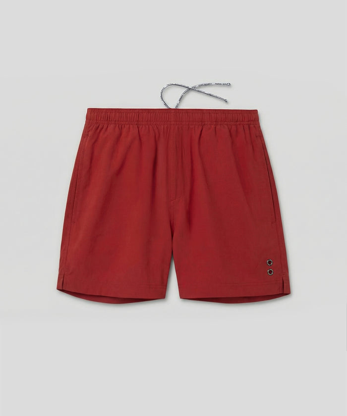 Extended Swim Shorts: Rot