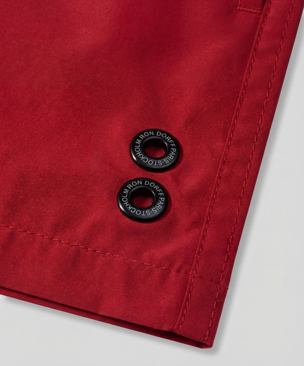 Short de bain coupe longue: Rouge