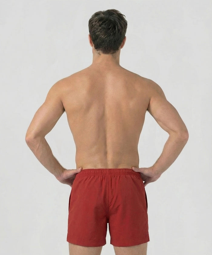 Extended Swim Shorts: Rot