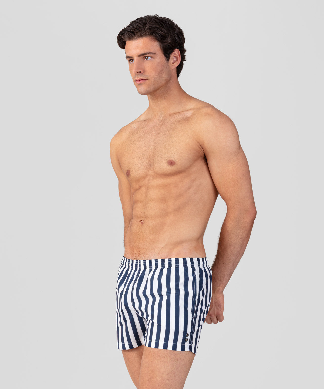 HOT Swimming Shorts Vertical Striped Swim Trunks Swim Shorts