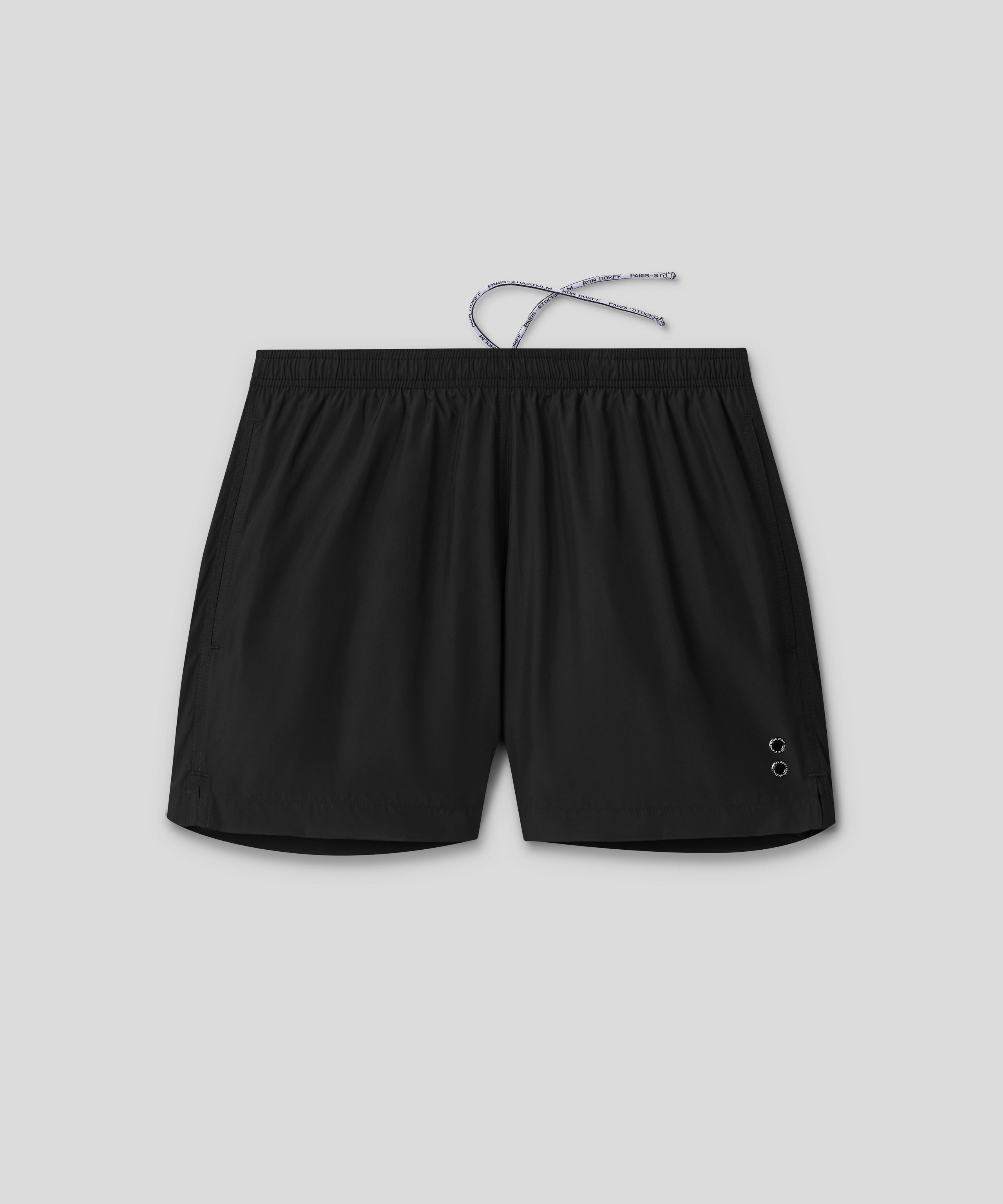 Badeshorts: Schwarz