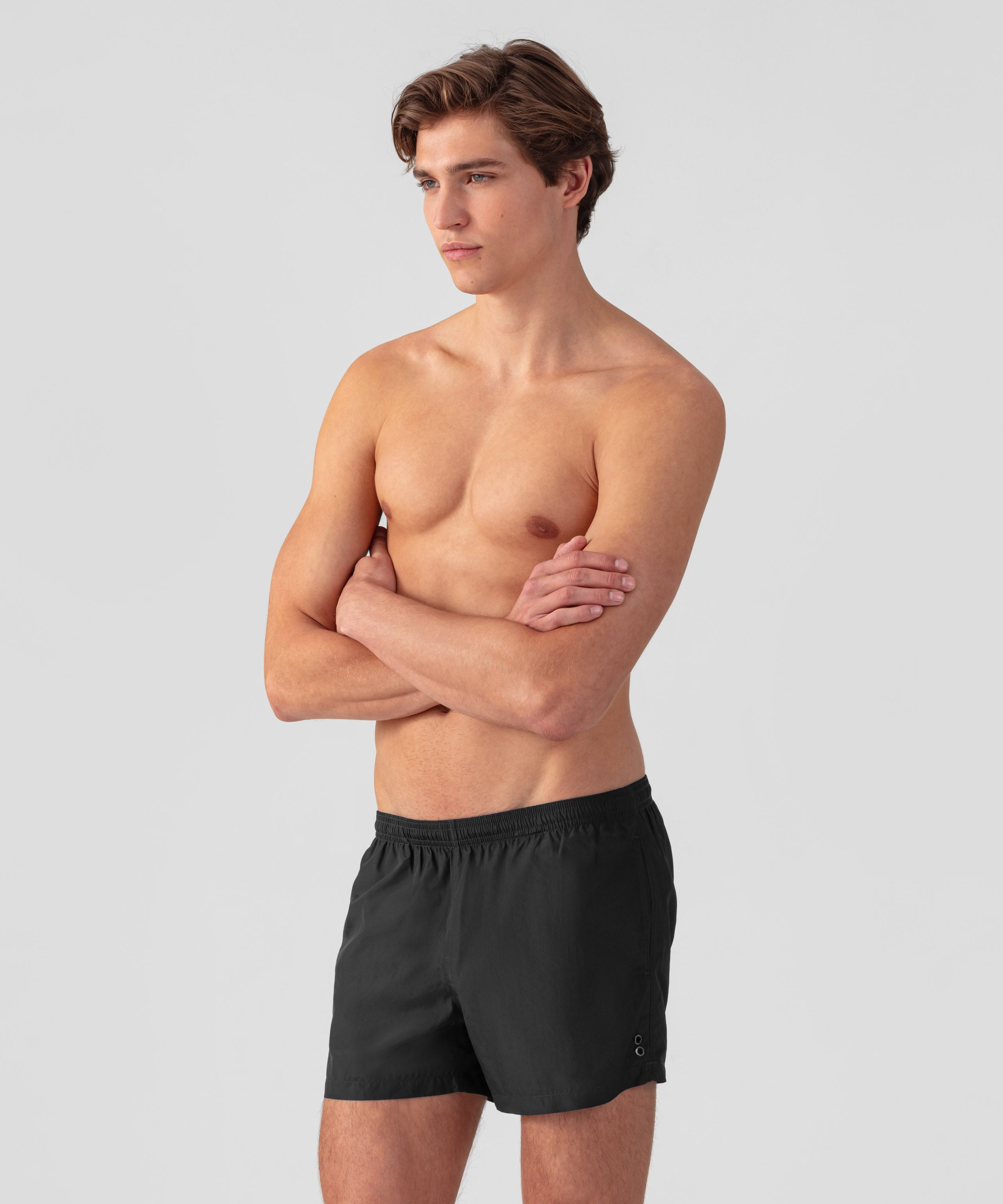 Swim Shorts: Black | Ron Dorff