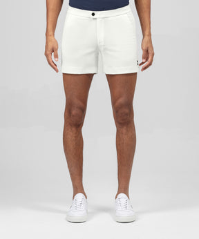 RD Tennis Shorts: Off White