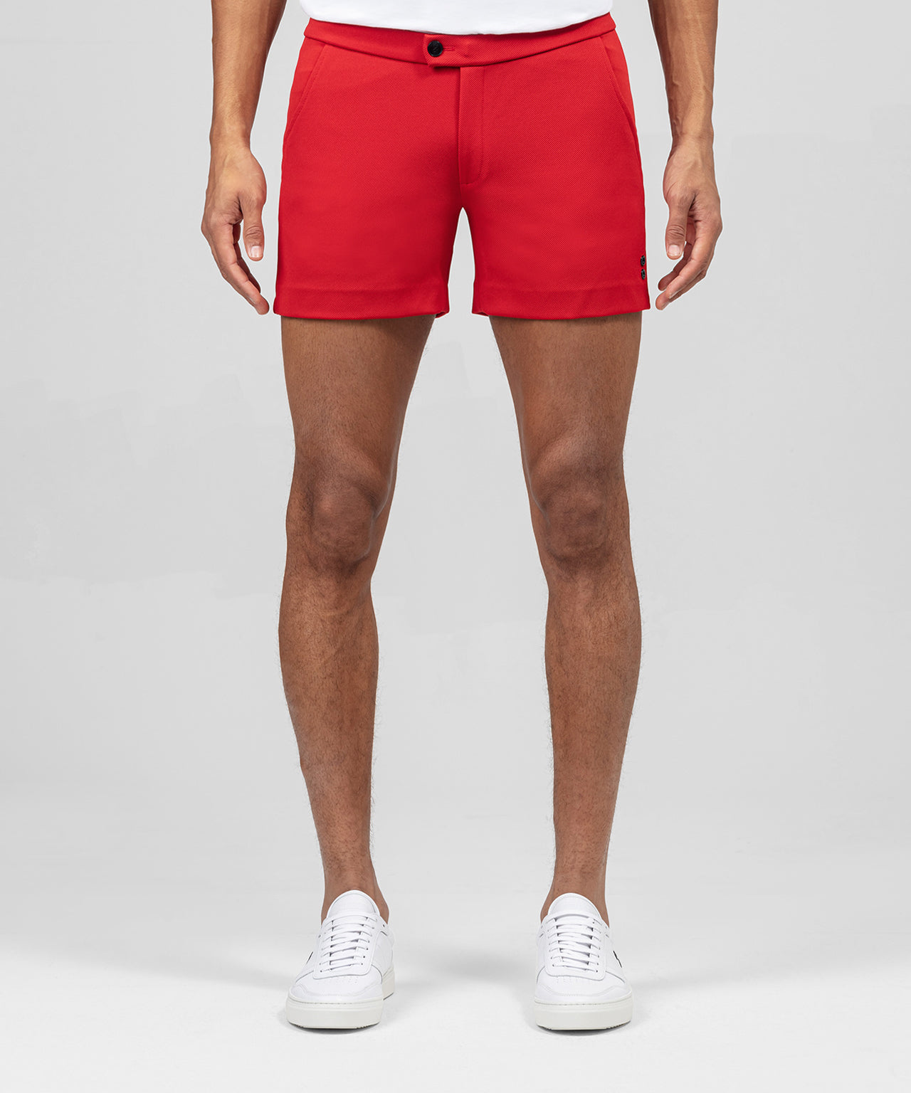 RD Tennis Shorts: Rouge choc