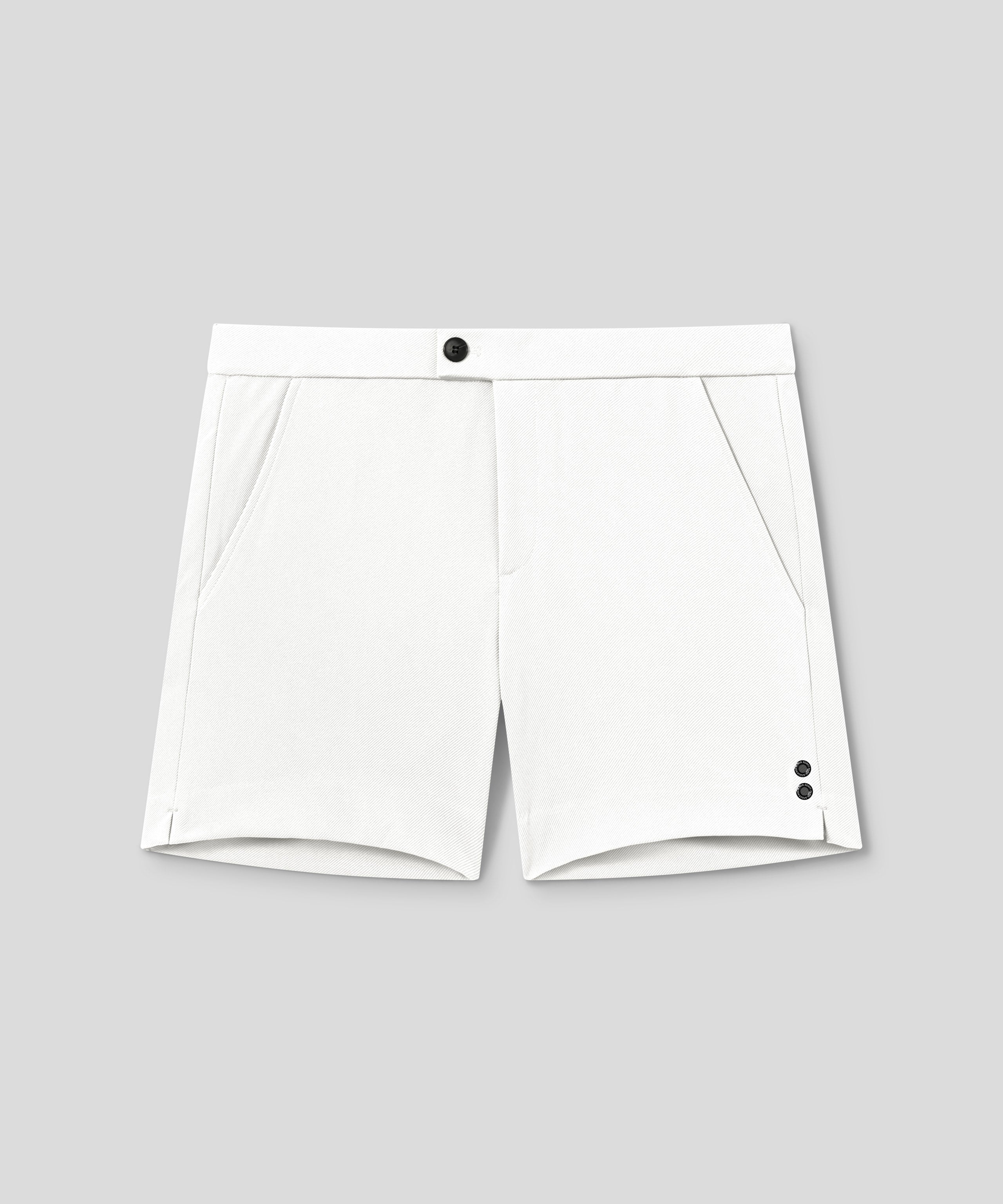 RD Tennis Shorts: Off White | Ron Dorff