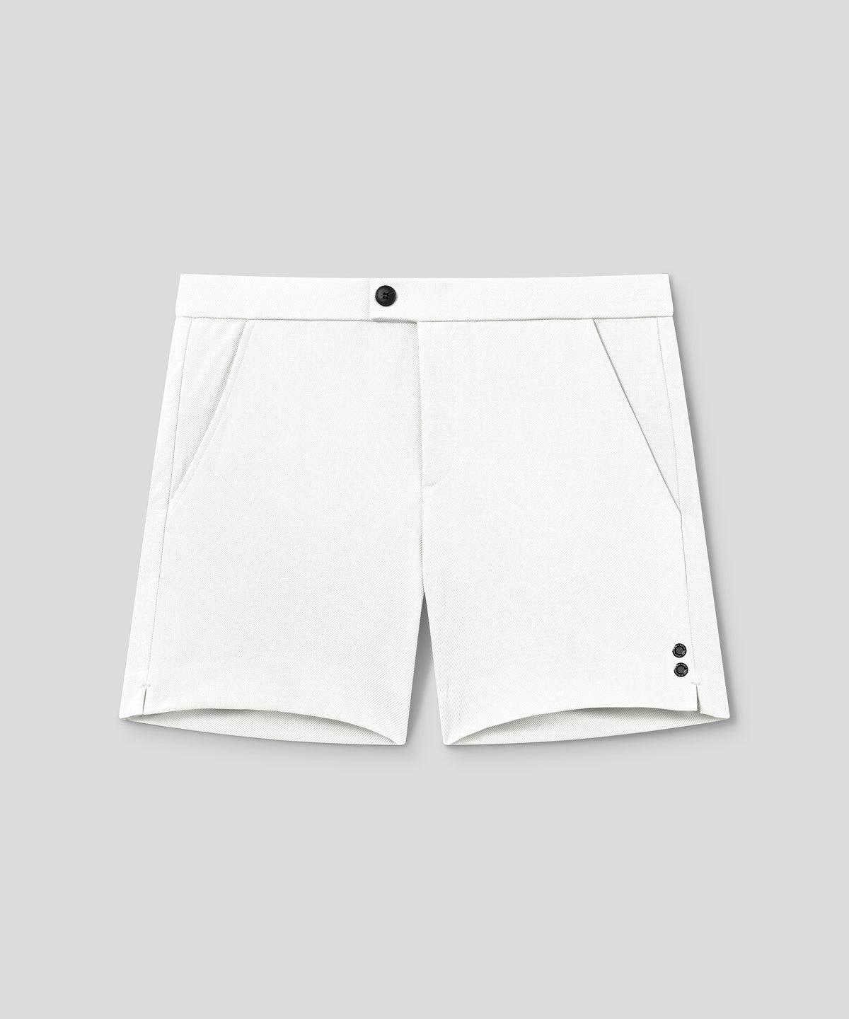 RD Tennis Shorts: White