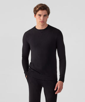 Cashmere Sweater: Black