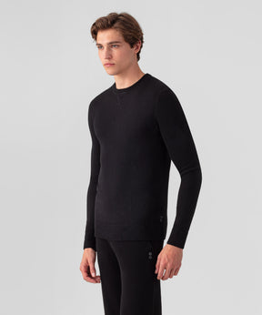Cashmere Sweater: Black
