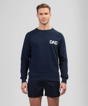 Organic Cotton Sweatshirt DAD: Navy