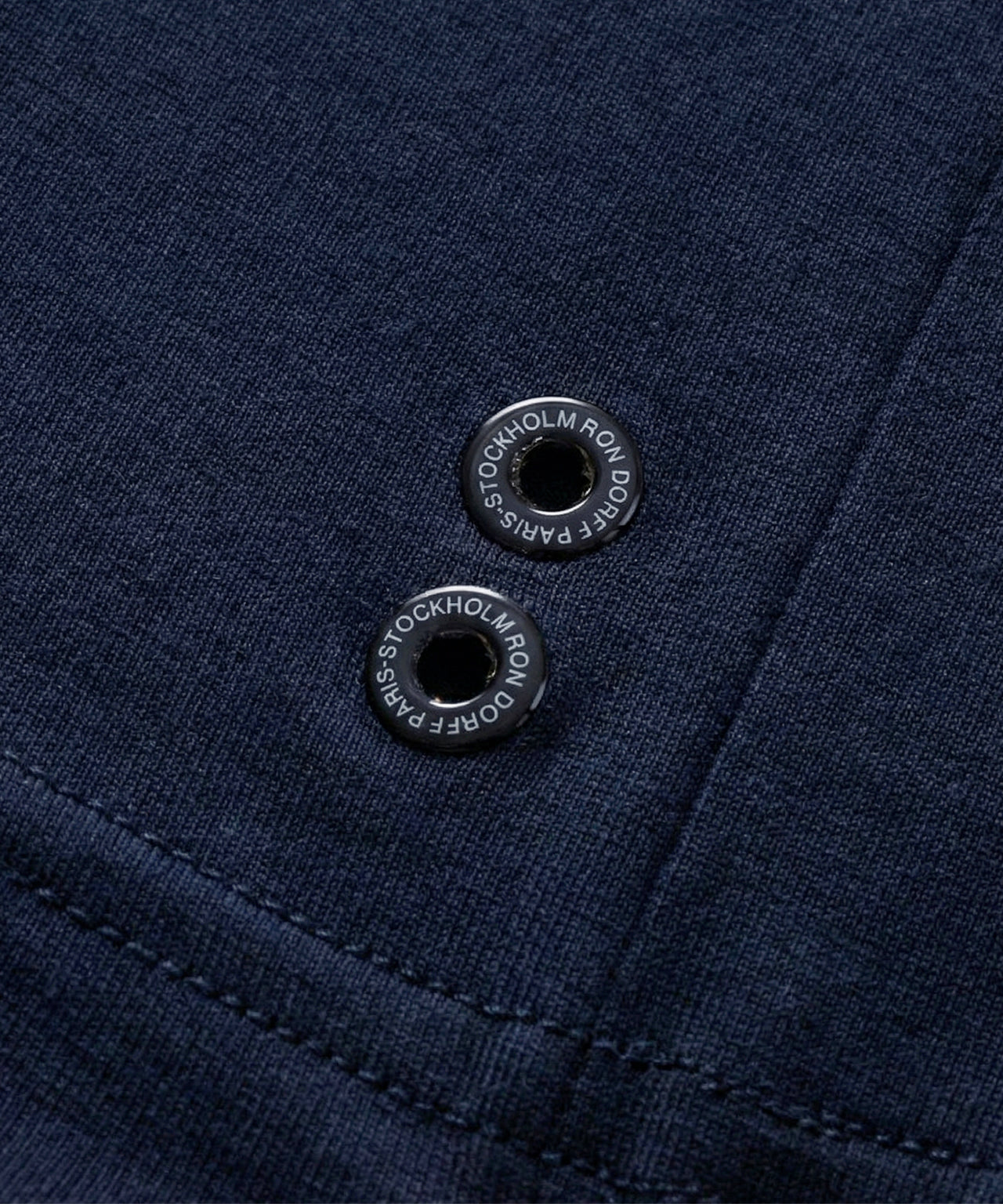 Ärmelloses T-Shirt Eyelet Edition: Marineblau