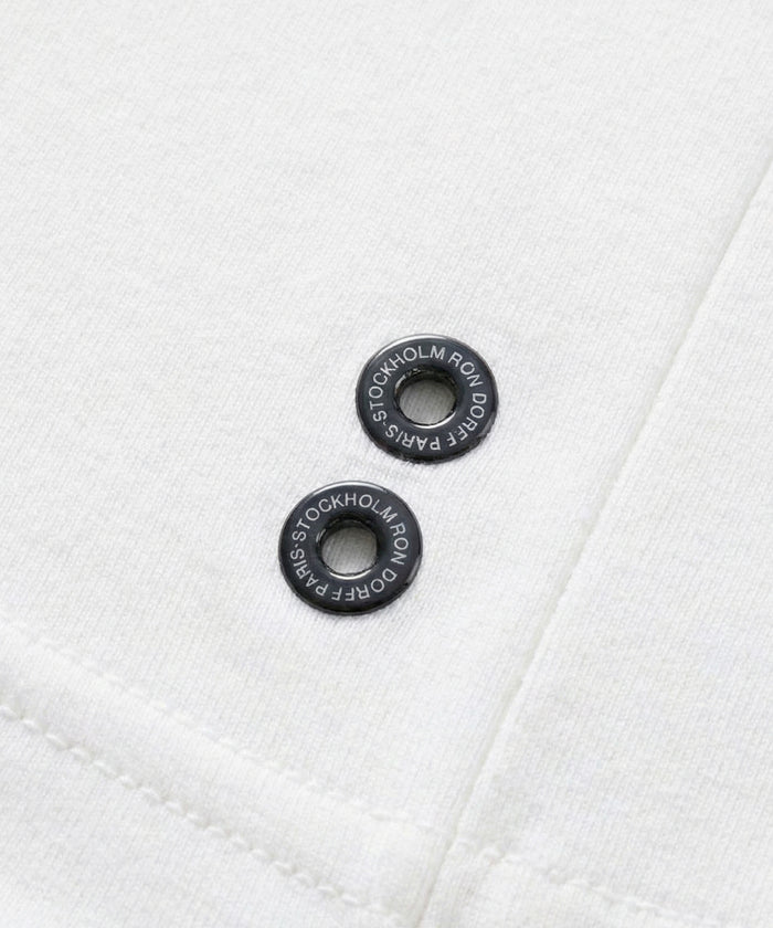 T-shirt Eyelet Edition sans manches: Blanc
