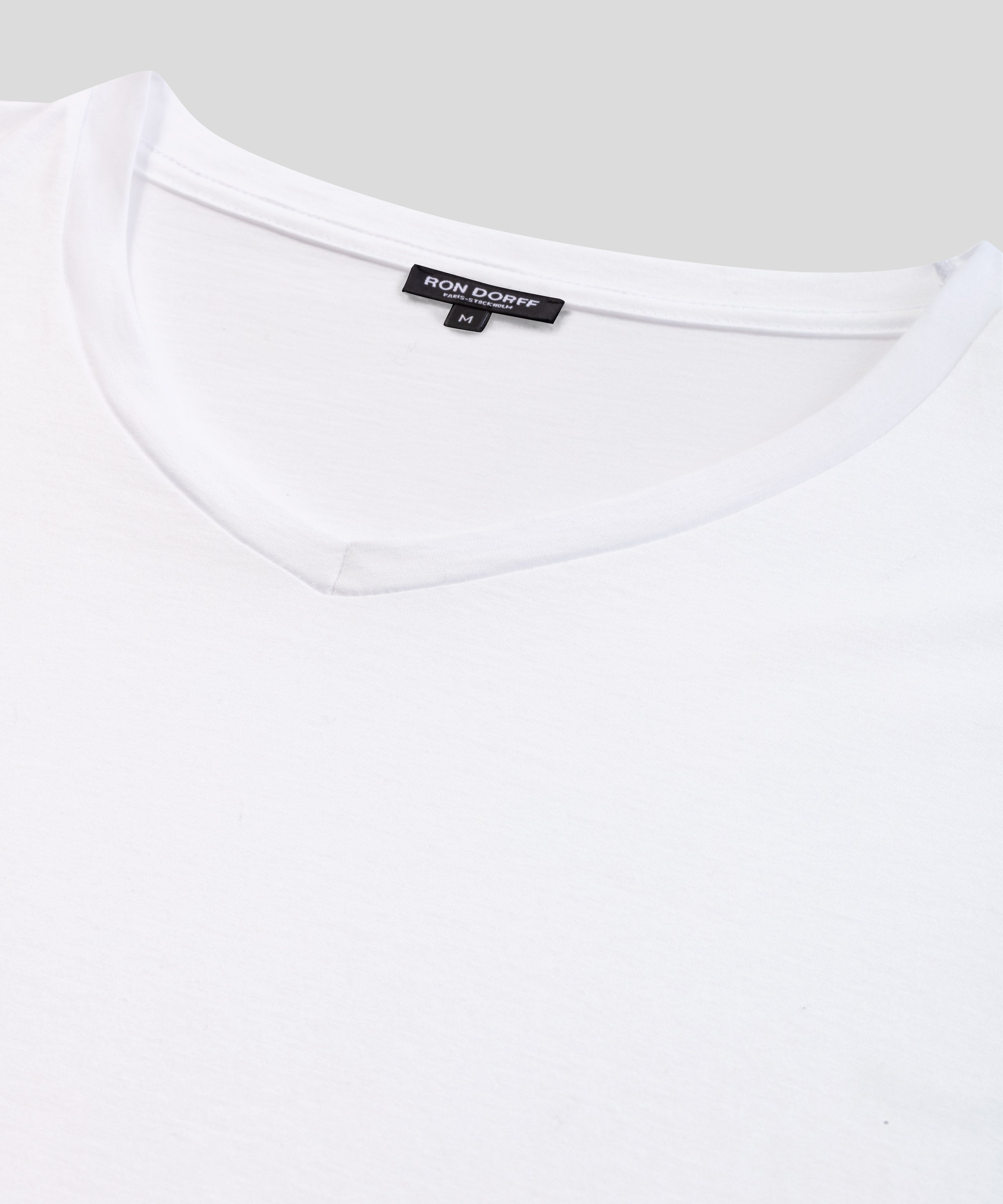T-shirt Eyelet Edition col V: Blanc optique