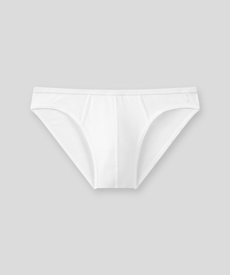 Enger Y-Front Slip: Weiß