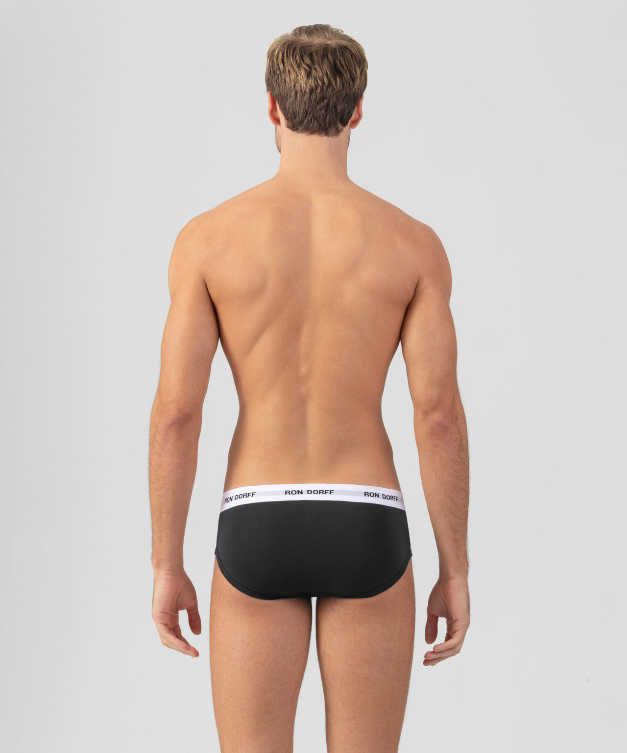 RON DORFF Y-Front Briefs Kit: Marine/Weiß/Schwarz