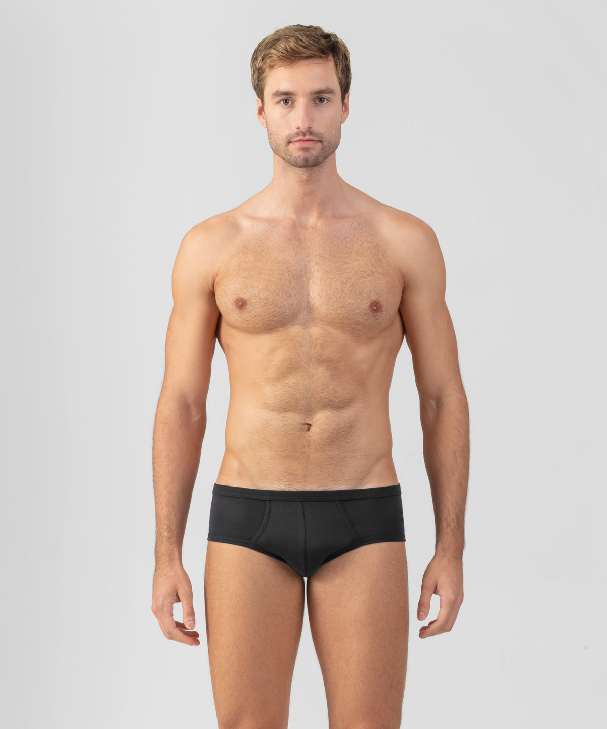 Y-Front Briefs: Black