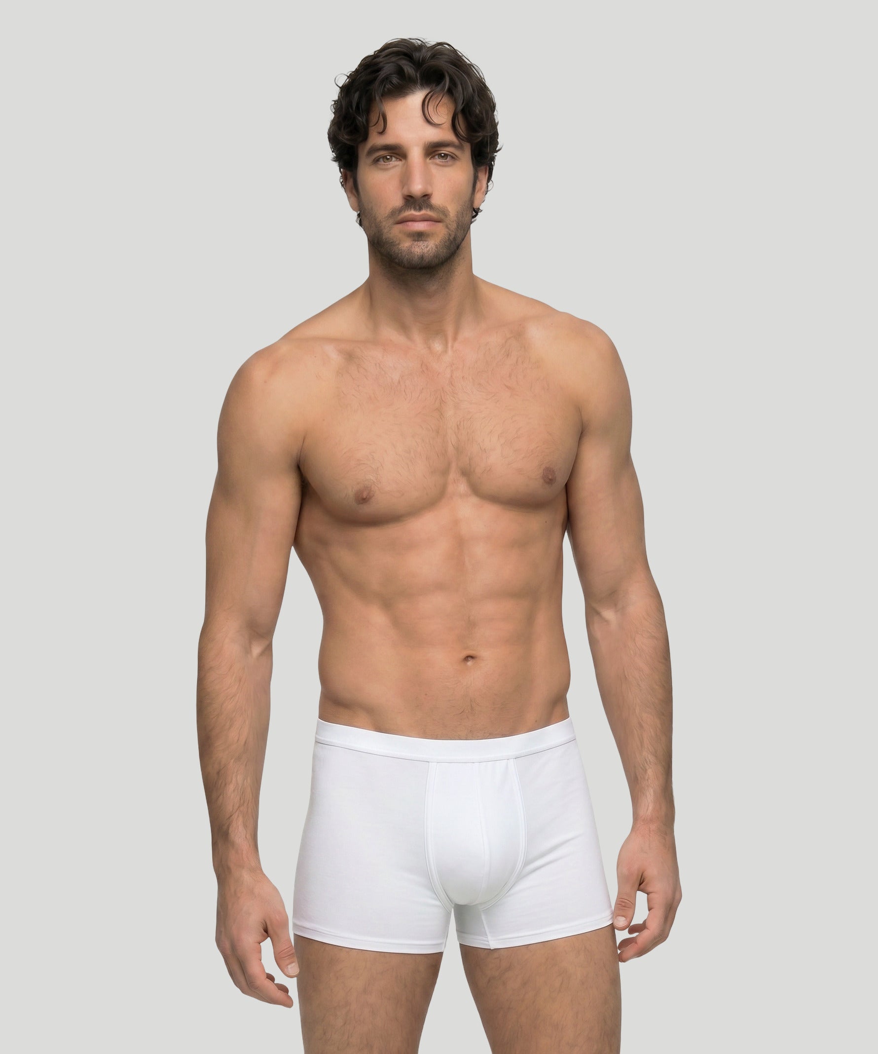 Boxer Briefs: White