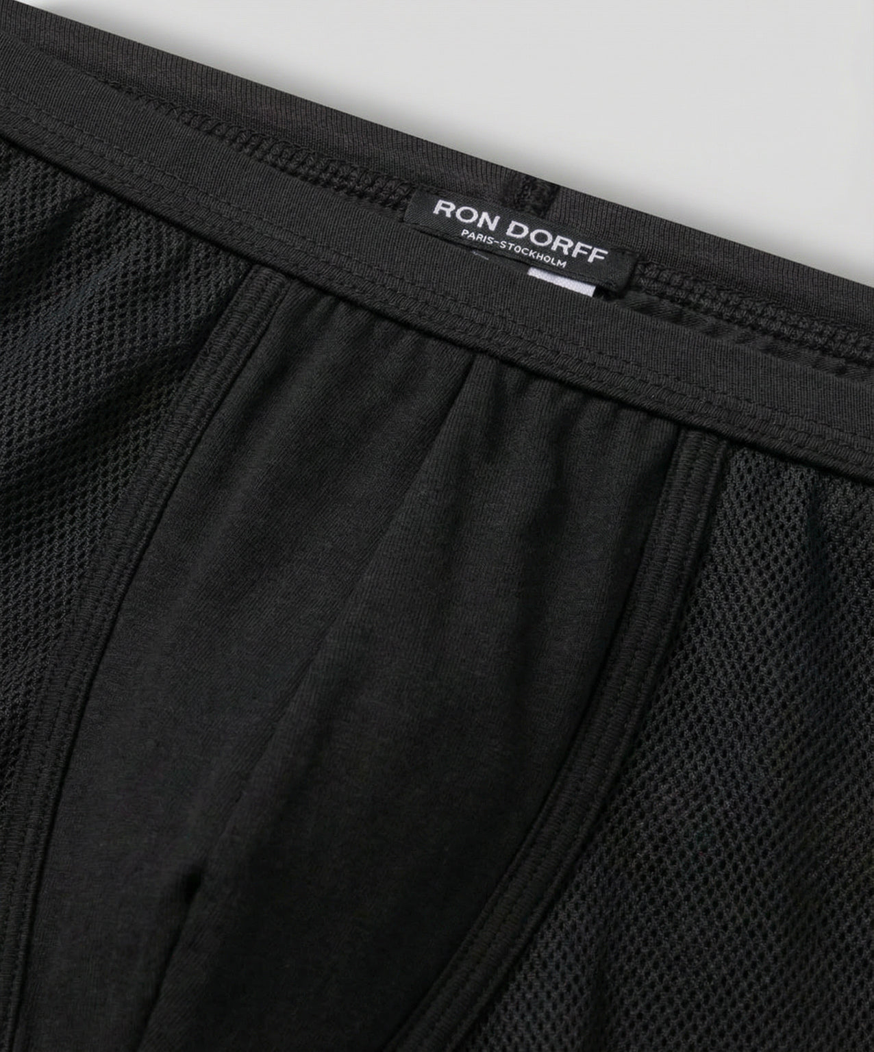 Mesh Boxer-Briefs: Schwarz