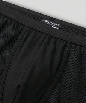 Mesh Boxer Briefs: Black