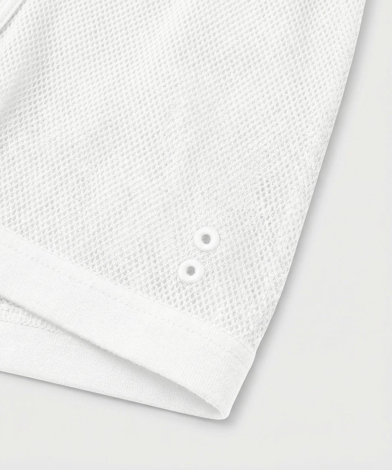 Mesh Boxer Briefs: White