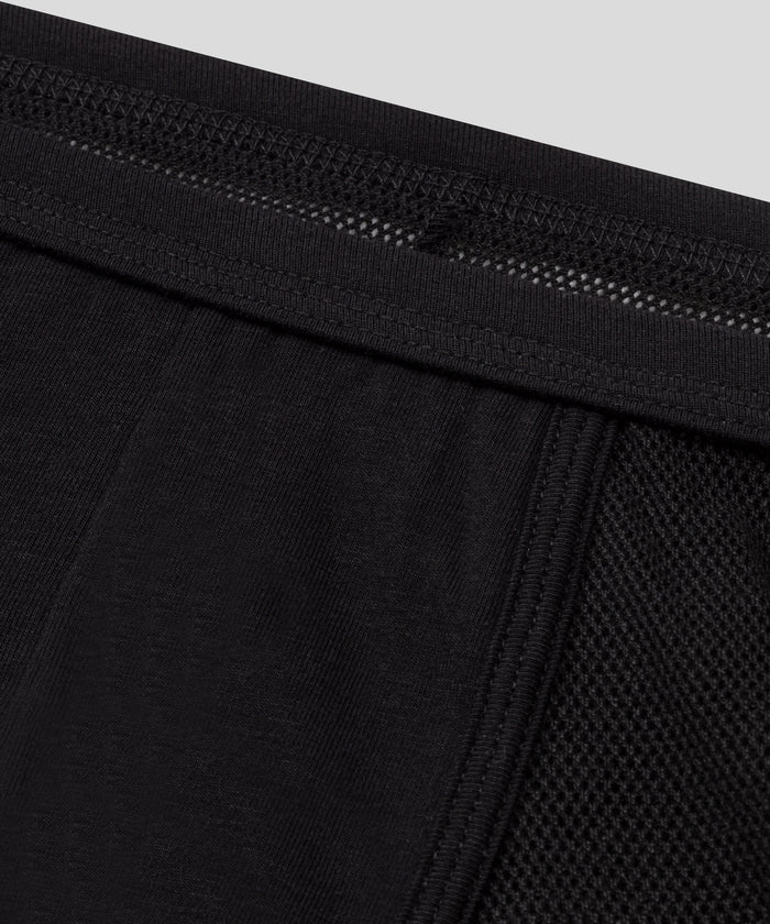 Boxer marathon en mesh: Noir