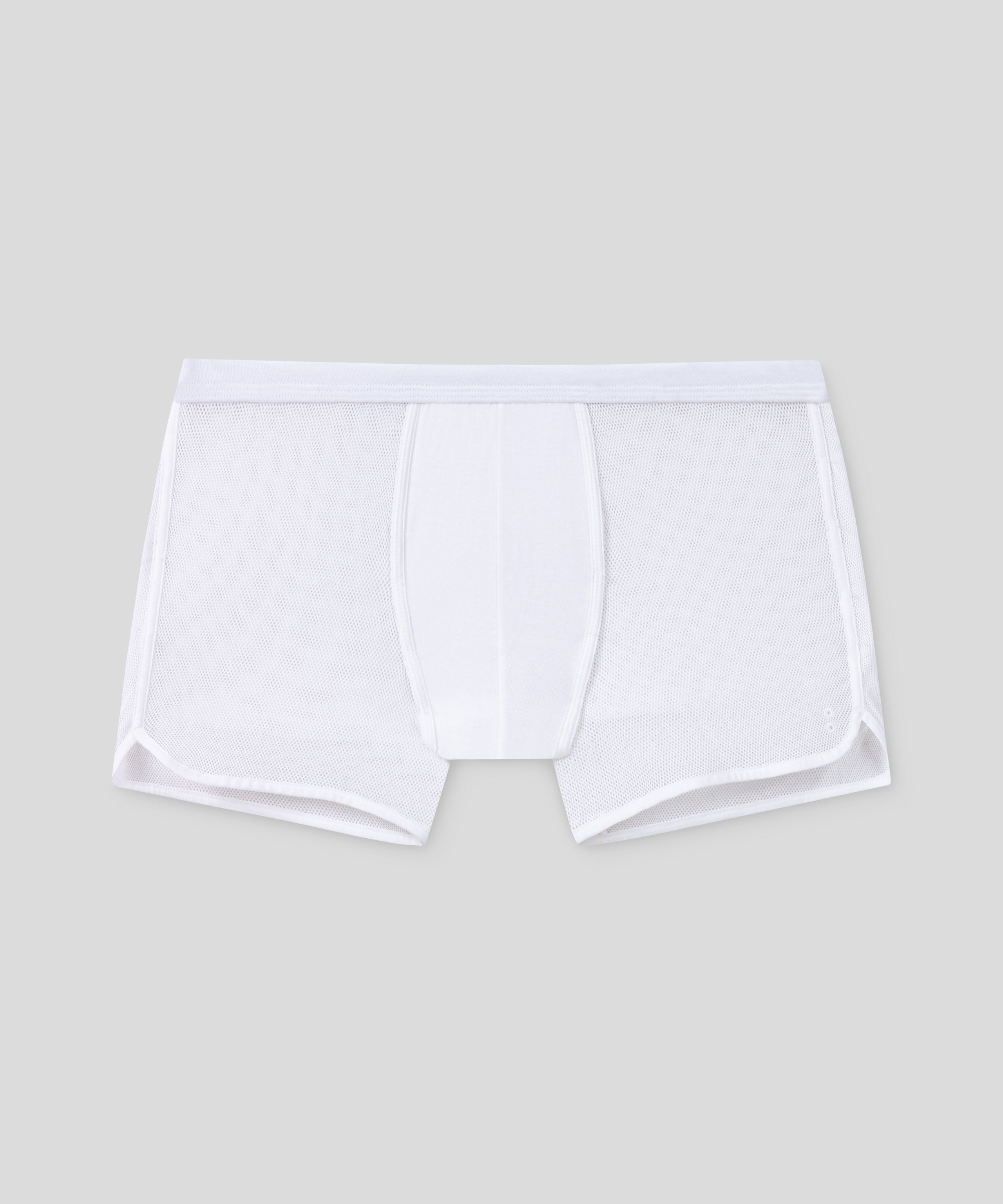Boxer marathon en mesh: Blanc