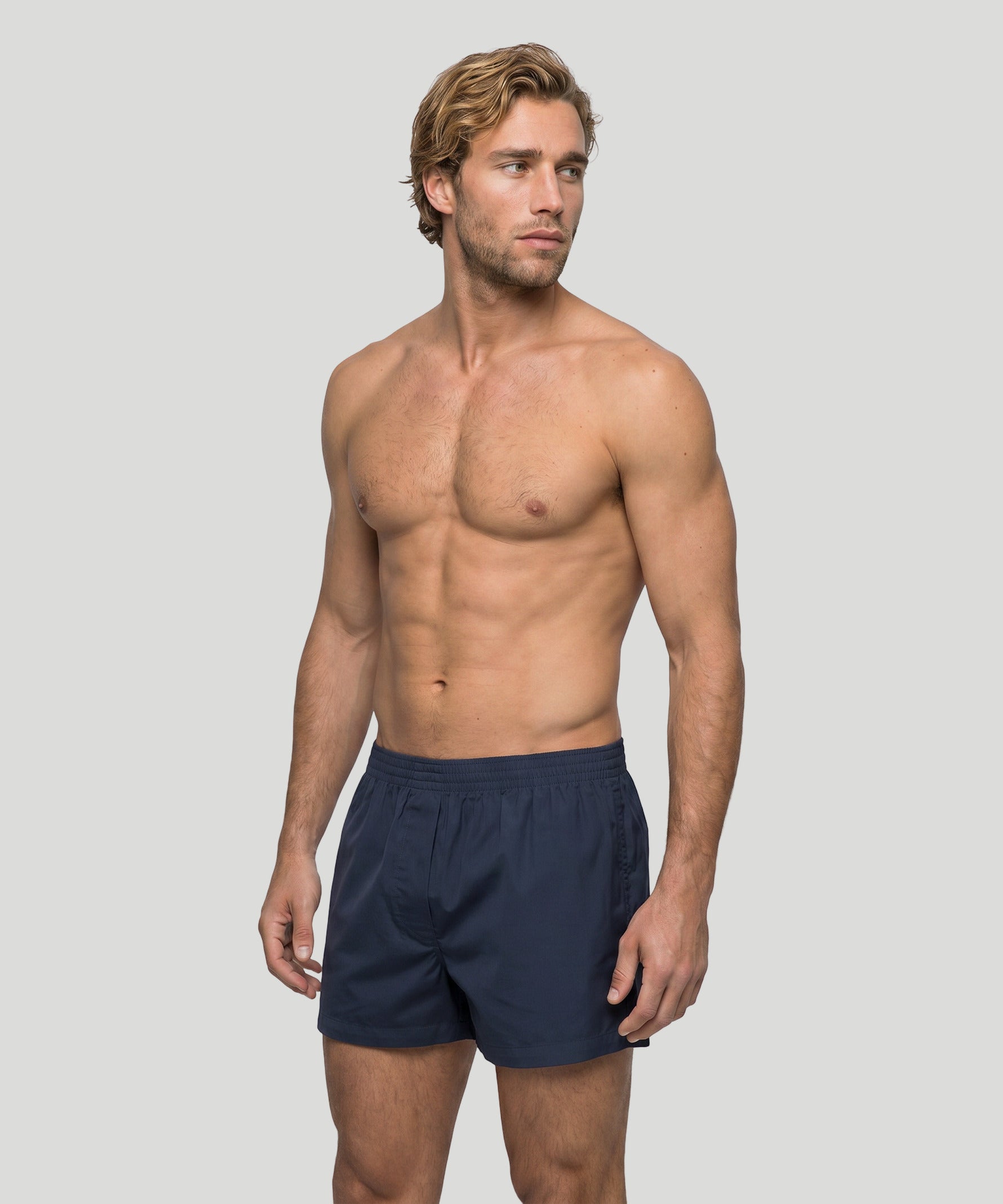 Boxer Shorts: Marineblau