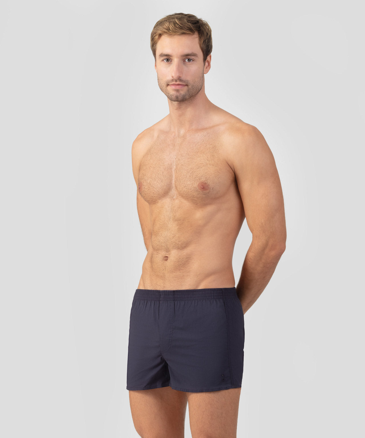 Boxer Shorts: Marineblau