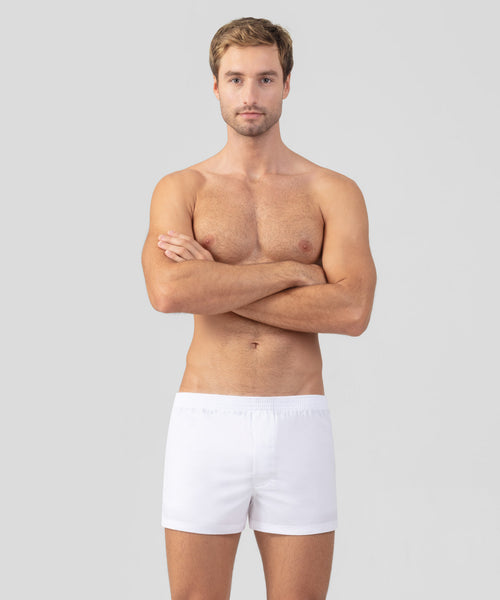 Boxer Shorts: White | Ron Dorff