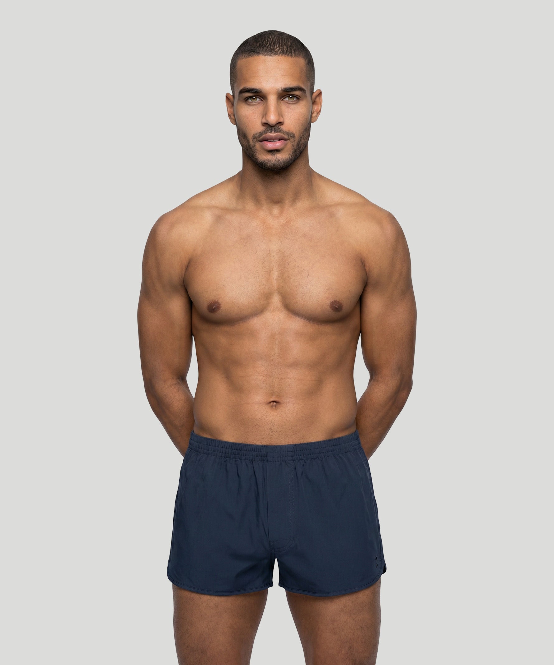 Marathon Boxer Shorts: Marineblau