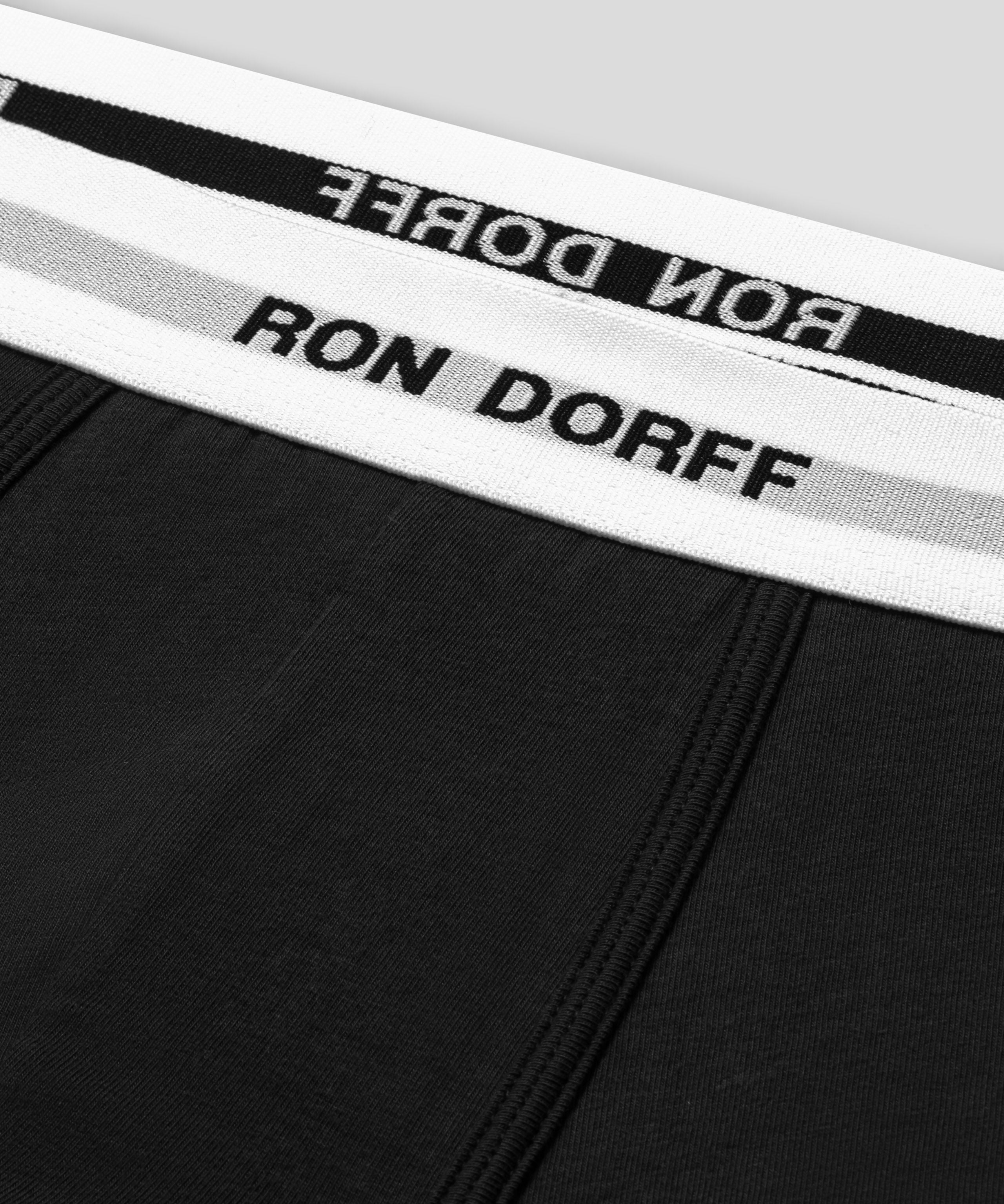 Boxers RON DORFF Kit: Bleu marine/Blanc/Noir